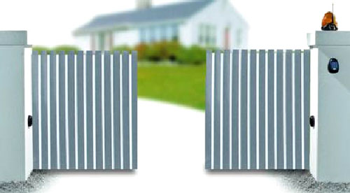 Встречные откатные ворота ADS400