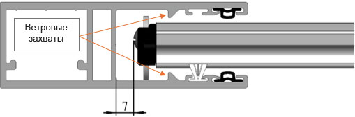 «АЛЮТЕХ» представляет новую систему для повышения ветровой устойчивости роллетных ворот — WIND PROTECTION