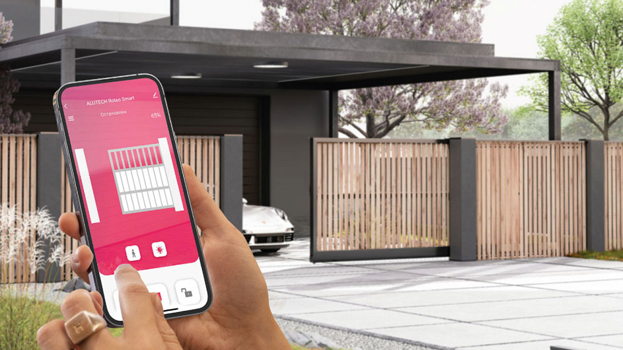 Умная автоматика для въездных ворот