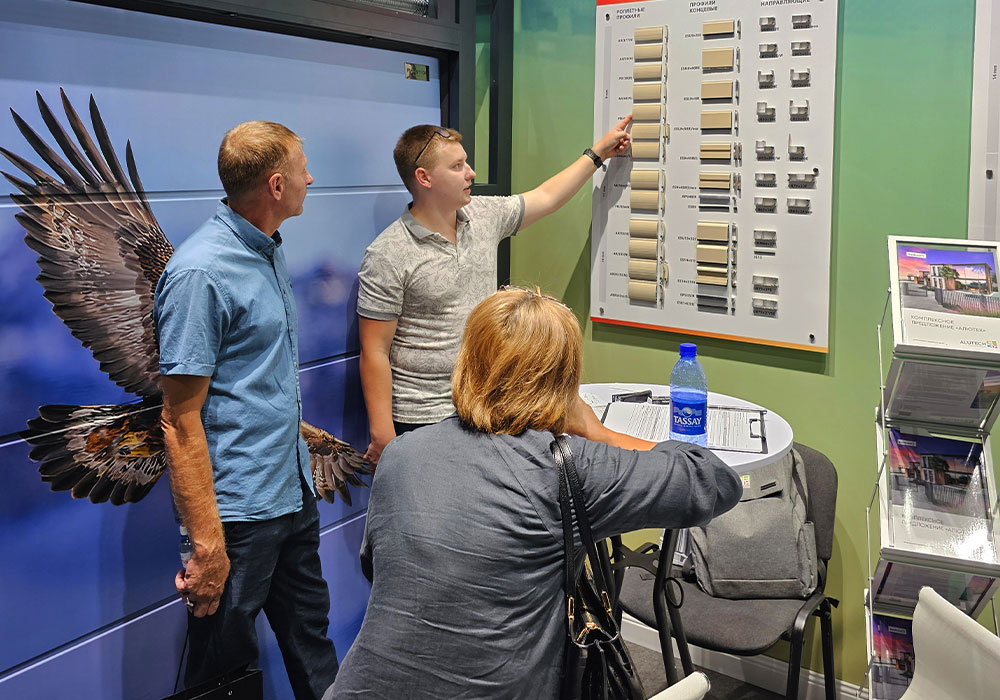 «АЛЮТЕХ» представил фирменную экспозицию на выставке KazBuild в Алматы