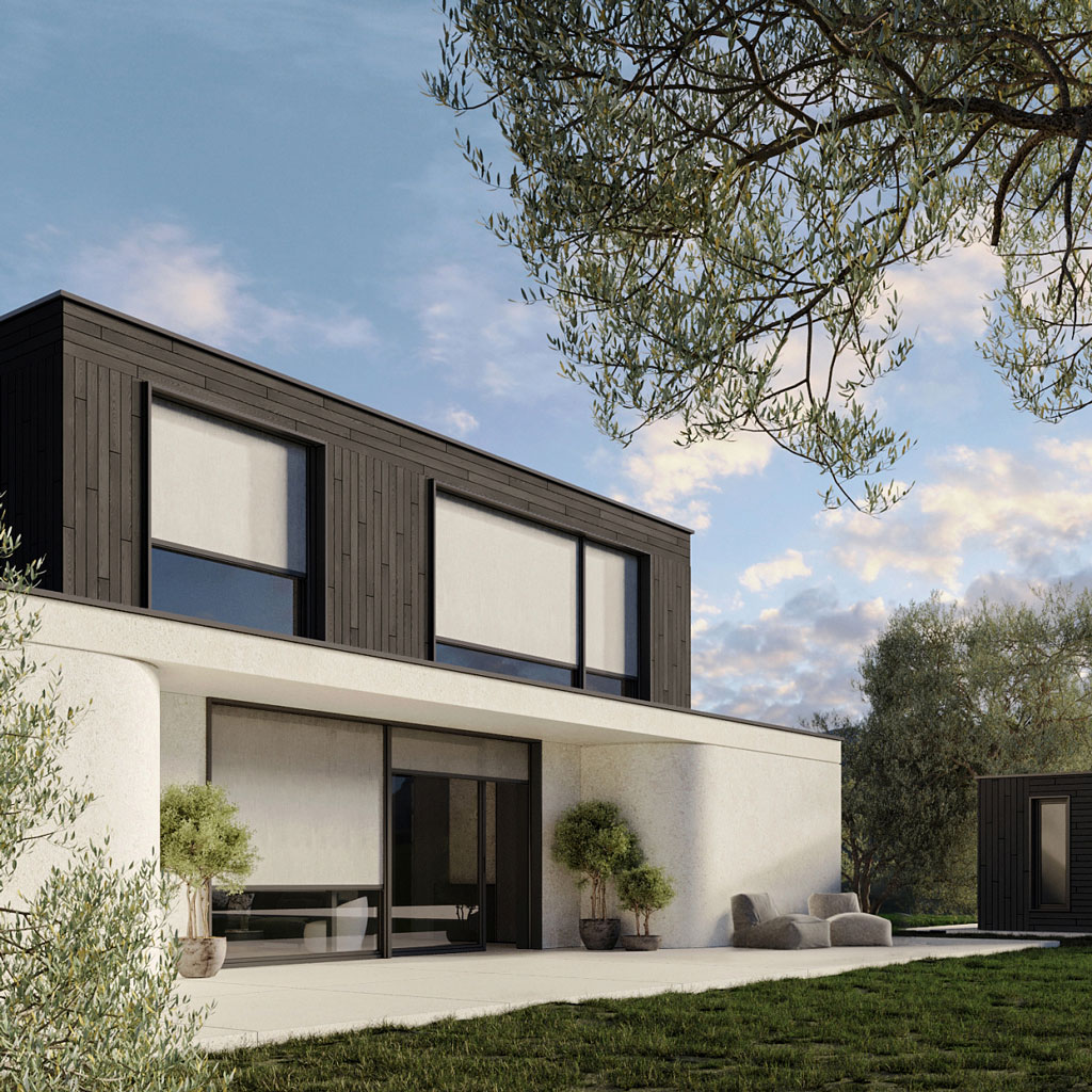 «АЛЮТЕХ» представляет скрытый короб для внешней солнцезащиты