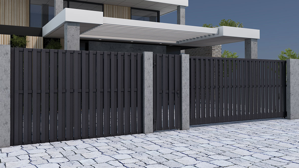 новые цвета в ассортименте въездной группы Prestige