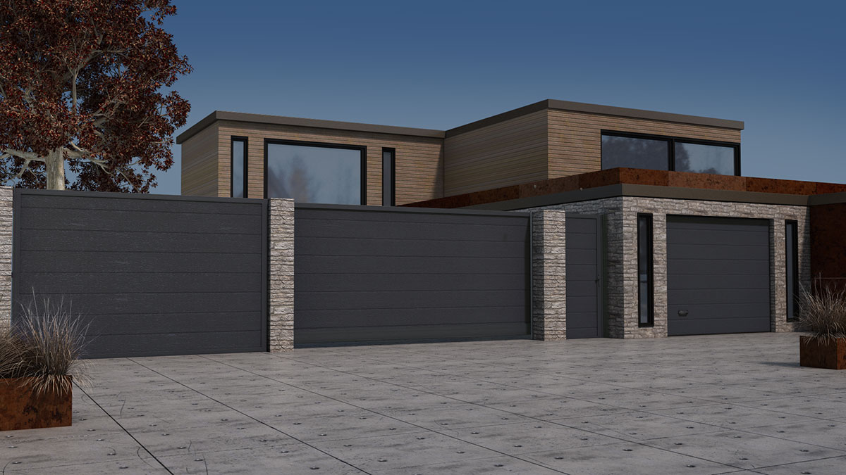 новые цвета в ассортименте въездной группы Prestige