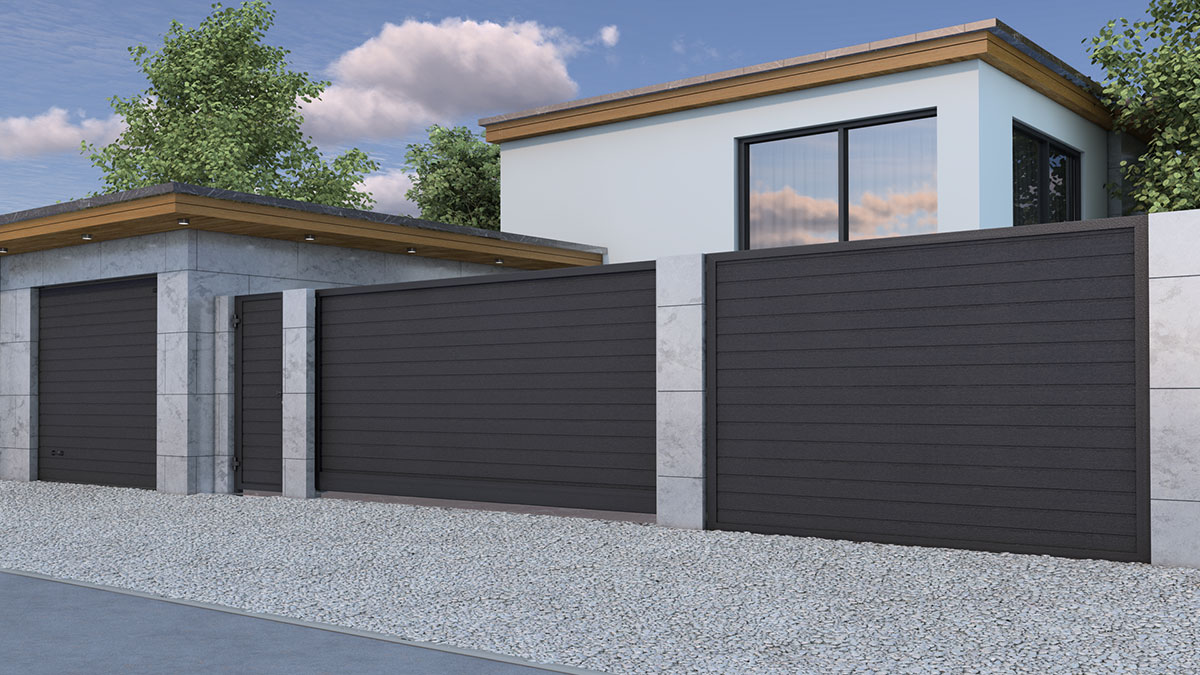 новые цвета в ассортименте въездной группы Prestige