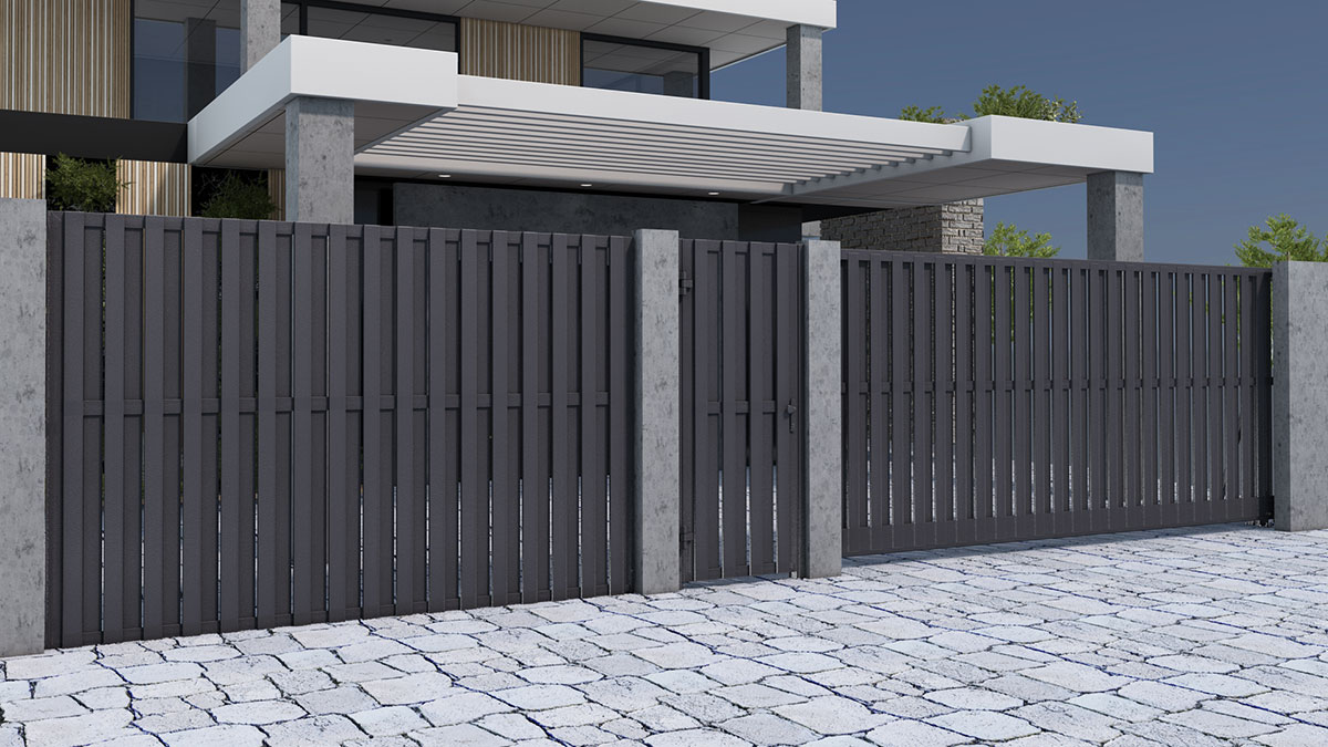 новые цвета в ассортименте въездной группы Prestige