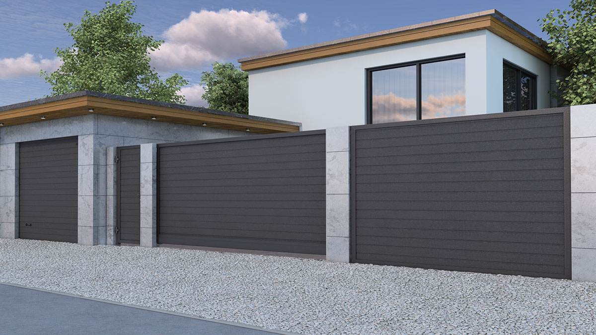 новые цвета в ассортименте въездной группы Prestige