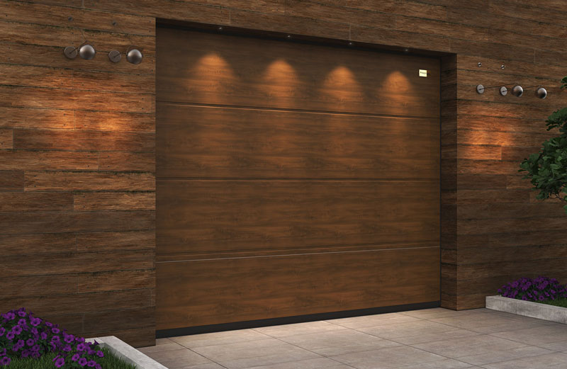 Эстетика древесины: «АЛЮТЕХ» представляет новые принты для цифровой печати на воротах