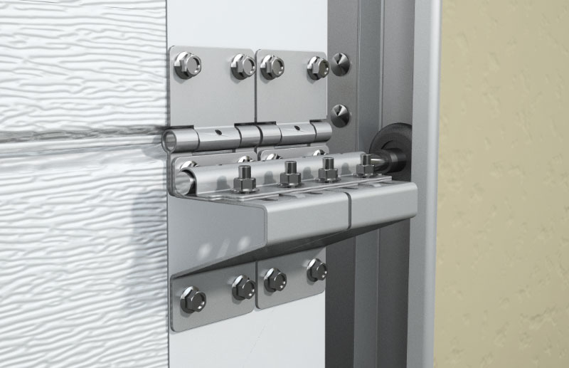 комплект двойных промышленных роликовых кронштейнов