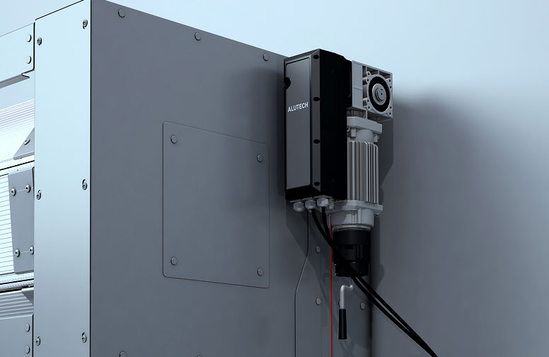 Ворота TurboRoll работают в автоматическом режиме