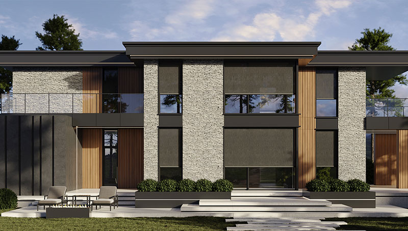 Для панорамных проемов: новый короб в линейке внешней солнцезащиты