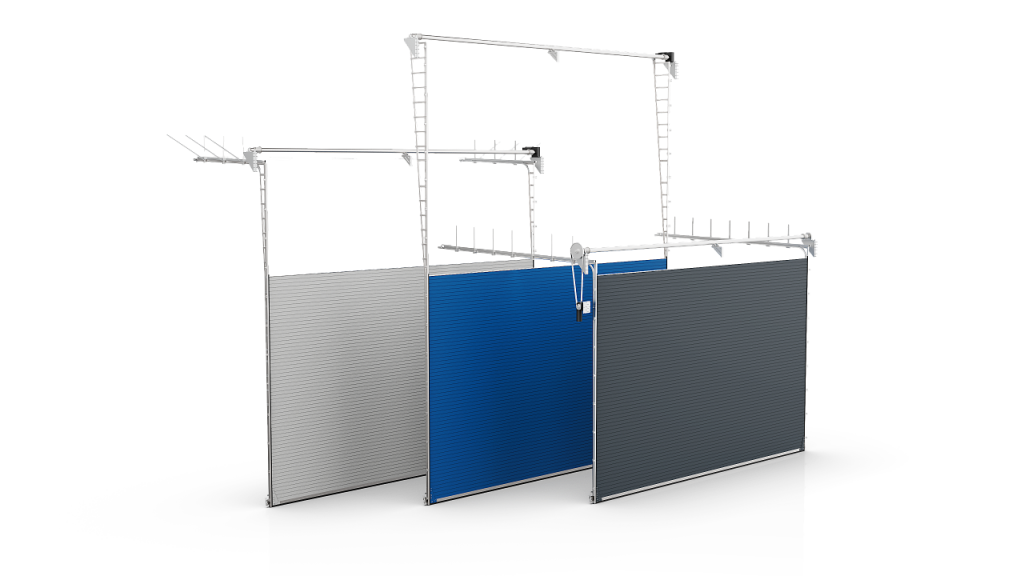 высокий тип монтажа с верхним расположением вала