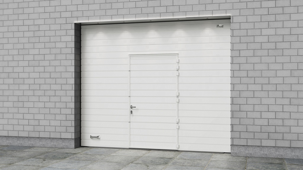 Комплект накладных петель для встроенной калитки