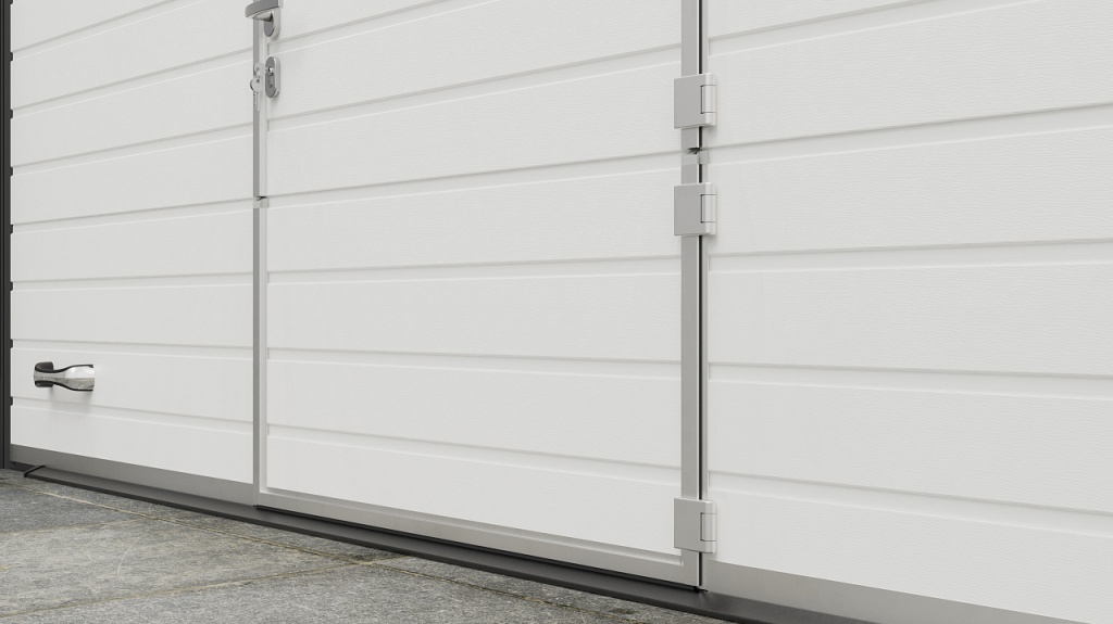 Комплект накладных петель для встроенной калитки